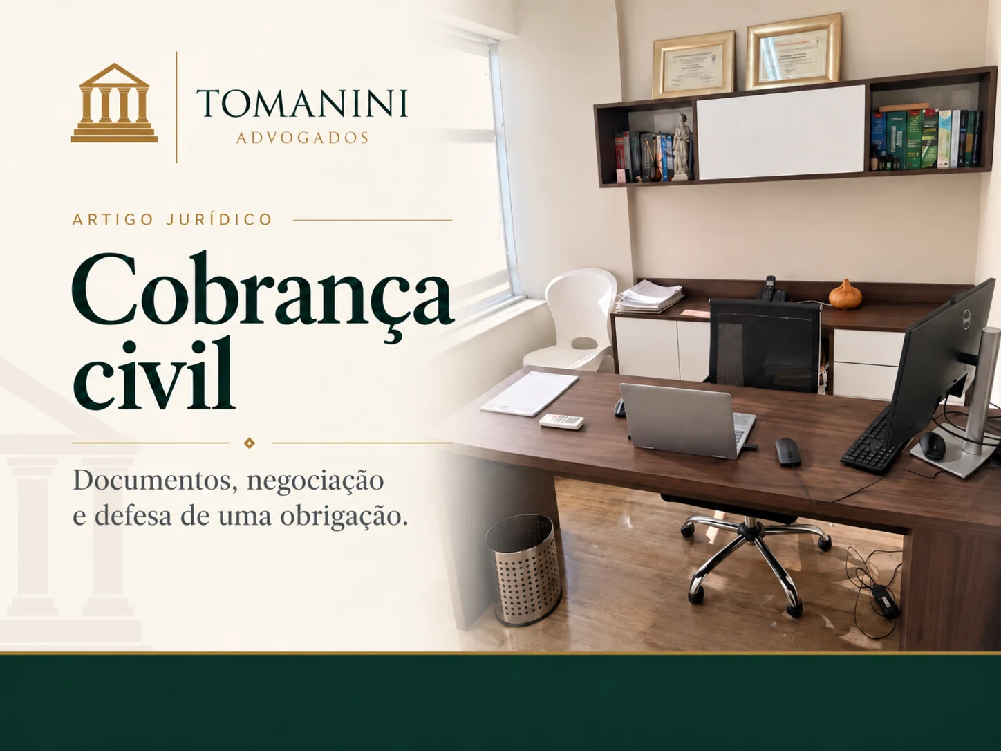 Cobrança civil: documentos, negociação e defesa de uma obrigação